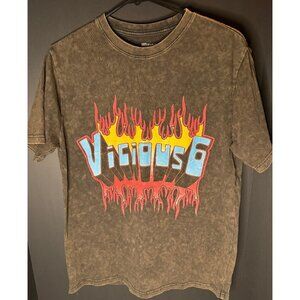 Illumination Minions Vicious 6 Mens S T-Shirt Tee Grunge RARE